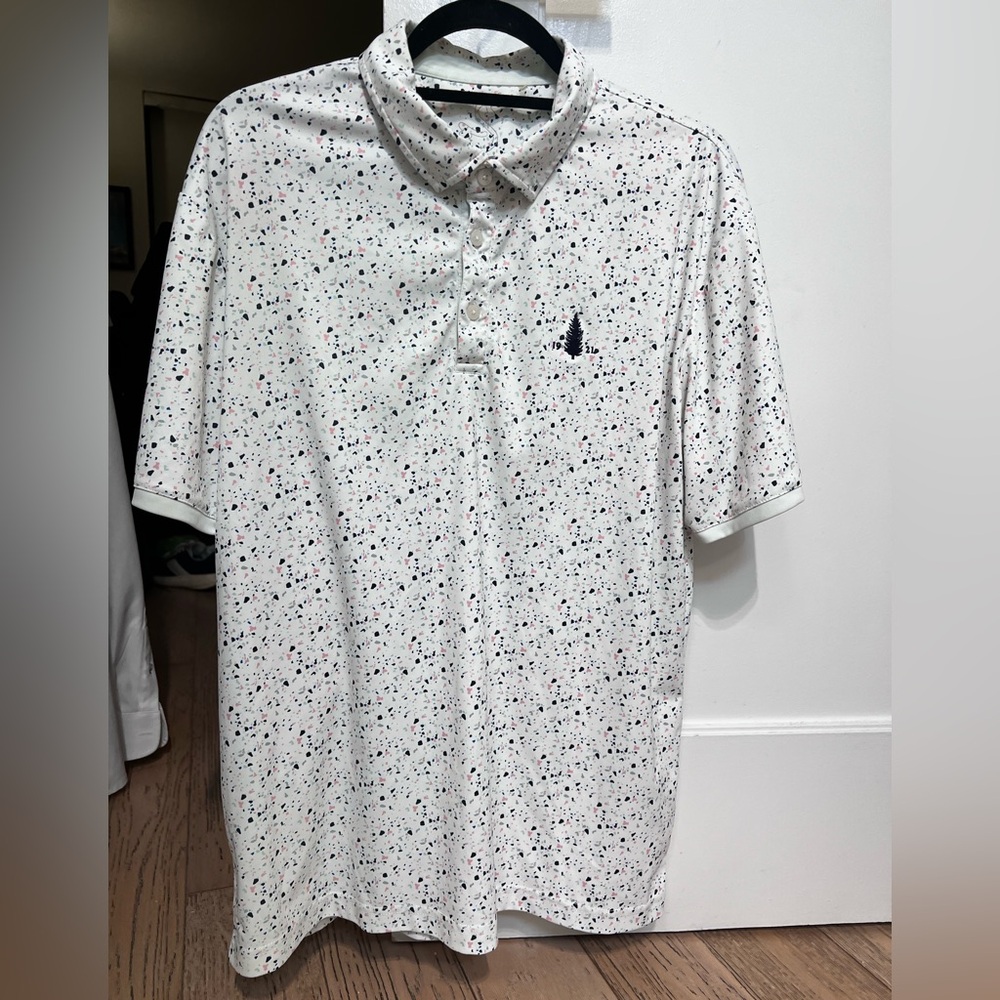 Men’s Golf Polo - Confetti speckles from Maplewood Country Club